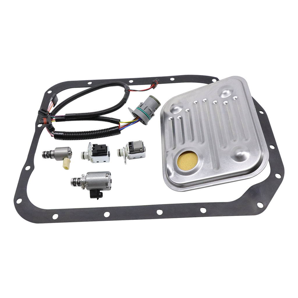 4L80E MT-1 Transmission Solenoid Kit EPC Shift A&B TCC 7Pc Solenoid Set w/ Filter(100% New) 2004-ON