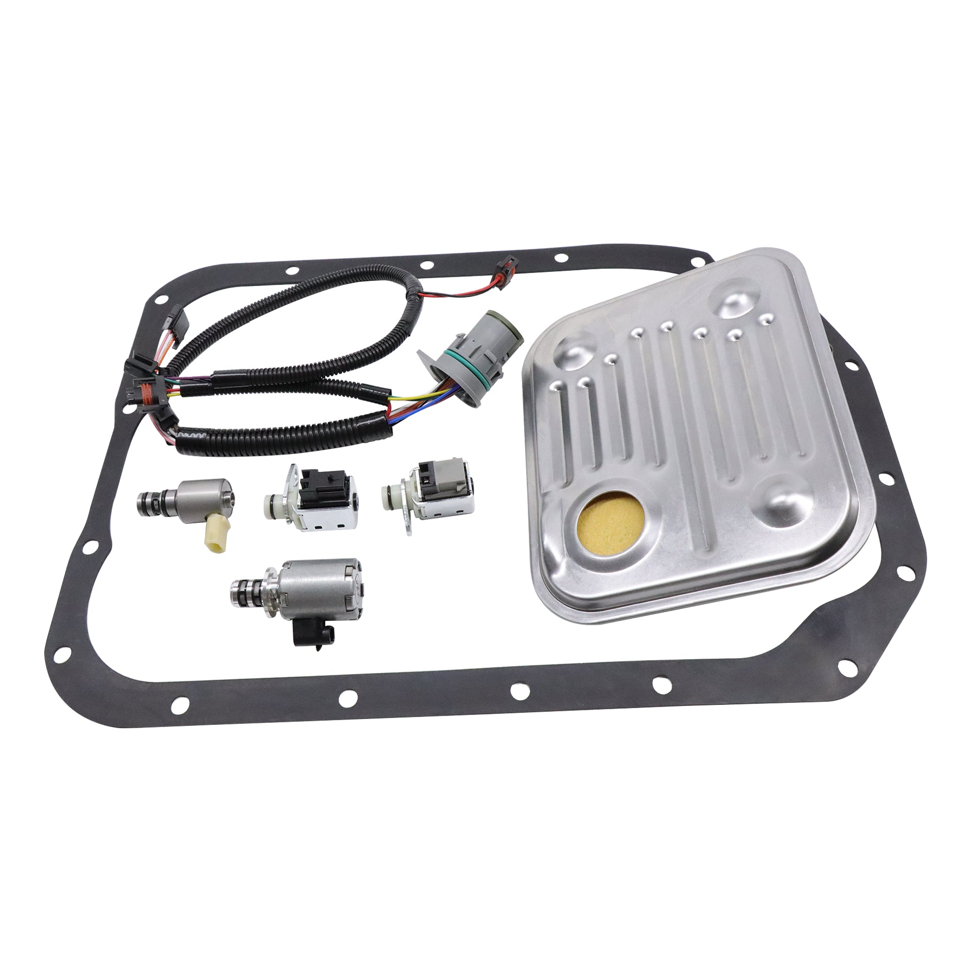 4L80E MT-1 Transmission Solenoid Kit EPC Shift A&B TCC 7Pc Solenoid Set w/ Filter(100% New) 2004-ON