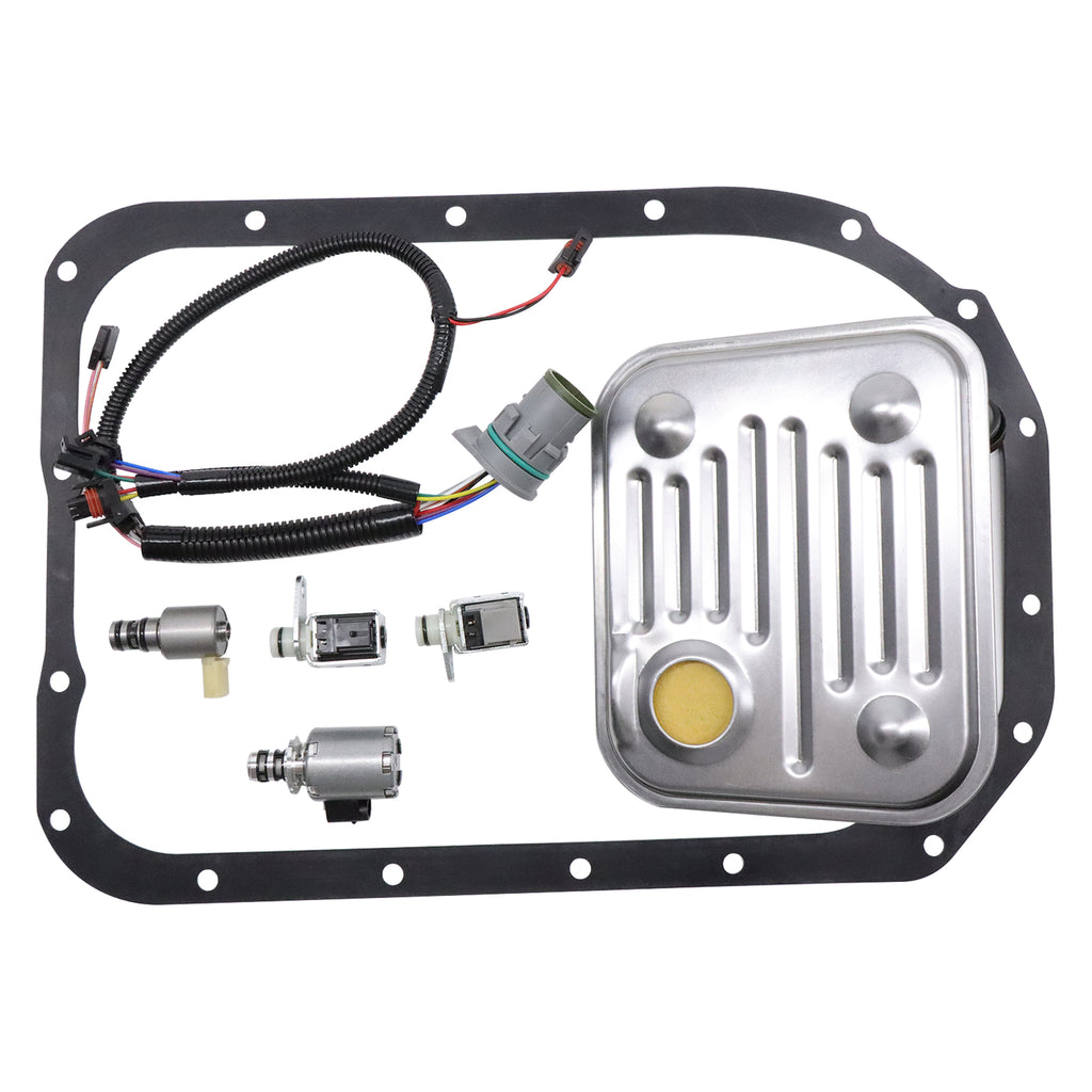 4L80E MT-1 Transmission Solenoid Kit EPC Shift A&B TCC 7Pc Solenoid Set w/ Filter(100% New) 2004-ON