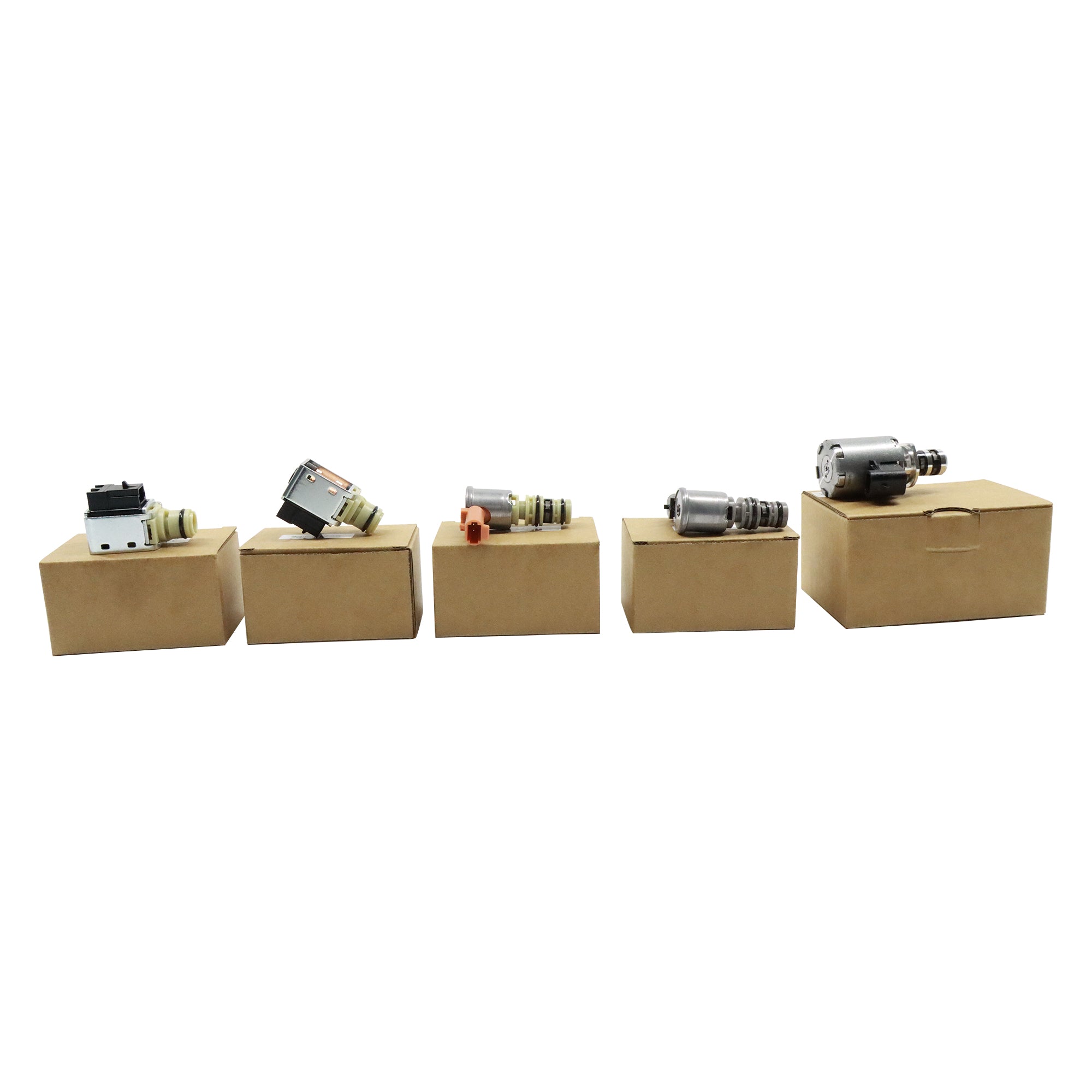 4L60E 4L65E Transmission Master Solenoid Kit Compatible with GM EPC Shift 2003-On 5pc Set(100% New)