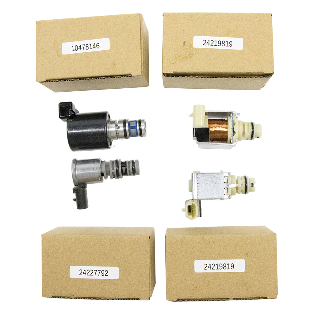 4T65E Transmission Solenoid Set EPC Shift TCC For BUICK PONTIAC 2003-2011(100% New)