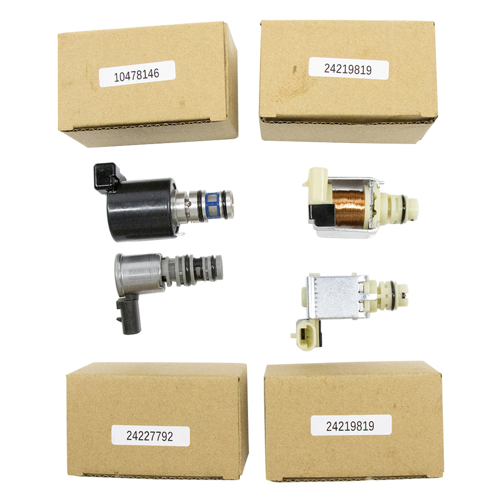 4T40E 4T45E Transmission Solenoid Set EPC Shift TCC For GM 1995-2003(100% New)