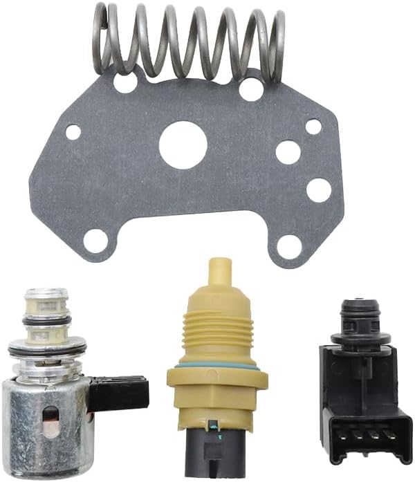 A518 46RE 47RE 48RE Transmission Filter Kit Solenoid Service & Upgrade Kit Set Compatible With Dodge Ram Jeep 2000 up