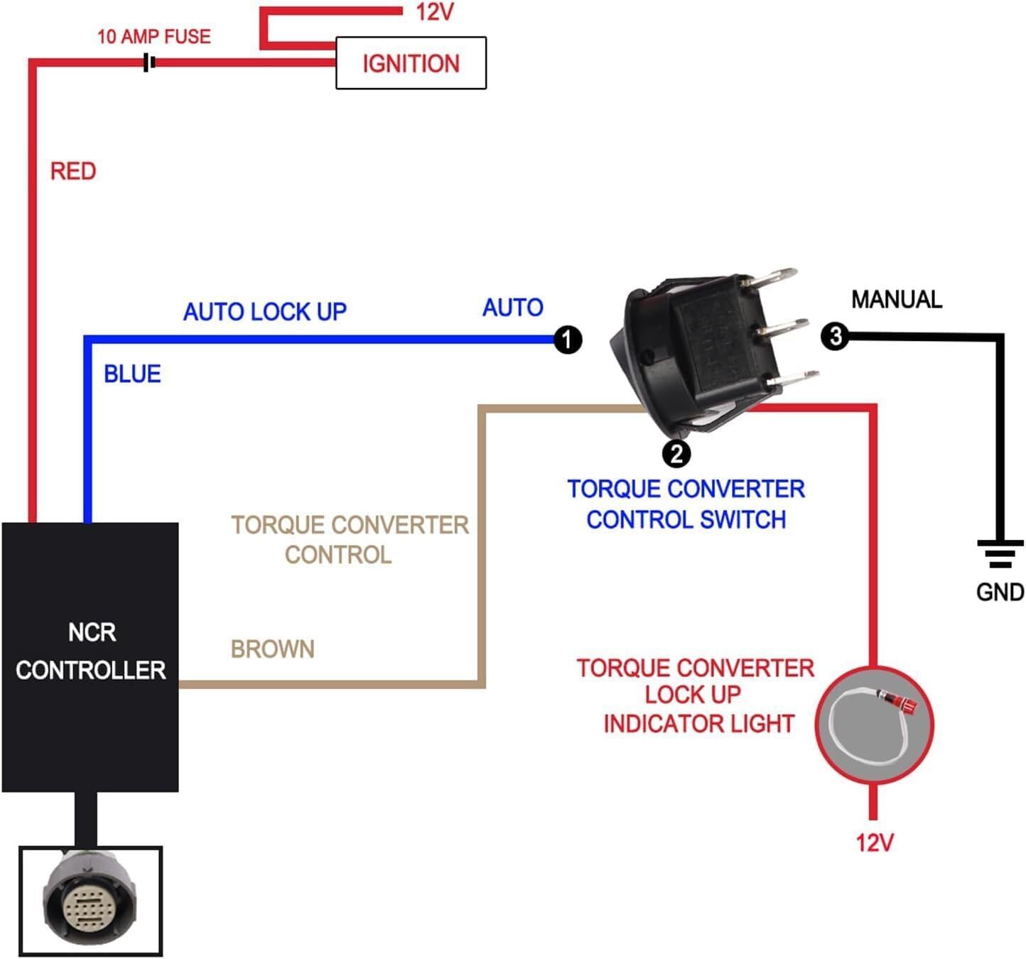 4L80e stand alone controller full manual shift "auto" lock up