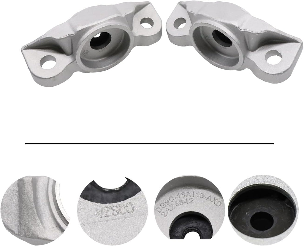 2 Pcs Suspension Bracket Shock Absorber Strut Mount Rear Upper DG9Z18A161C,DG9Z-18A161-C AD-1115 Compatible with Ford Fusion 2013-2018