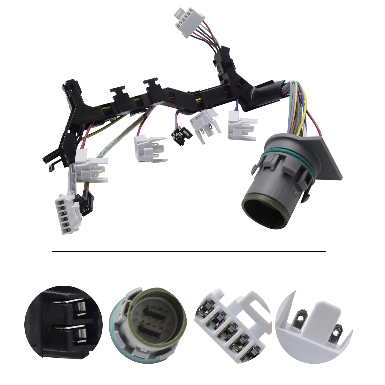 6 Speed Transmission Wiring Harness Compatible for Chevrolet for GM Duramax LCT 1000 2000 2010-2020 Internal Wire Harness 29545307 Replace 350-0180 121446E, Duramax Application Only, 9 Solenoid Type