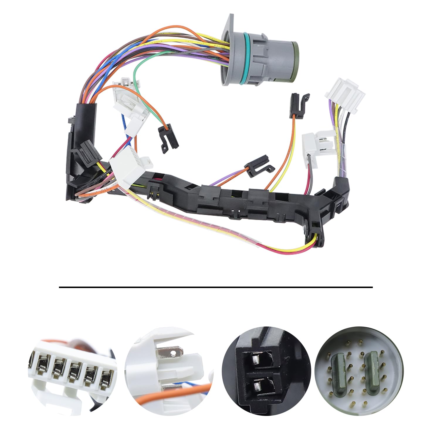 4L60E Internal Harness w/Lock-Up TCC Solenoid 93-02 for use with: TH700-R4, TH-700, 4L60E, 4L60, 4L65E, 4L70E, 4L70. OE Reference # 350-0025-100% New