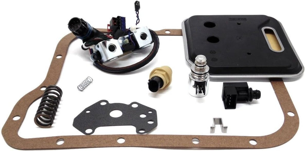 A518 46RE 47RE 48RE Transmission Filter Kit Solenoid Service & Upgrade Kit Set Compatible With Dodge Ram Jeep 2000 up