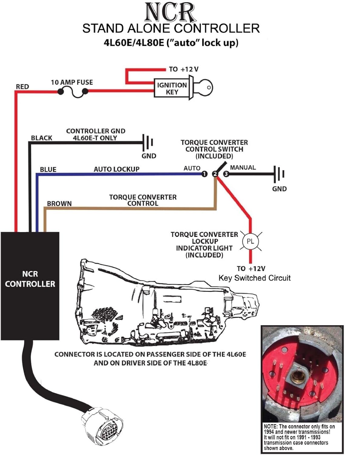 4L60e stand alone controller full manual shift "auto" lock up