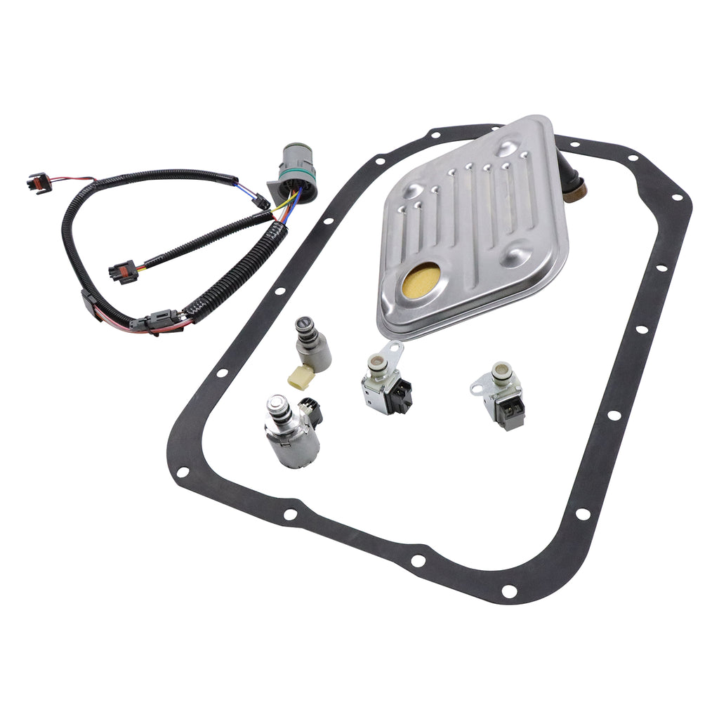 4L80E MT-1 Transmission Solenoid Kit EPC Shift A&B TCC 7Pc Solenoid Set w/ Filter(100% New) 2004-ON